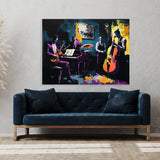 Jazz Quartet Vibrant Colors 16