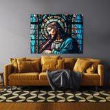 Jesus Art Stained 7