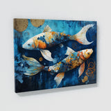 Koi Fish Abstract Collage 32