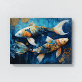 Koi Fish Abstract Collage 32
