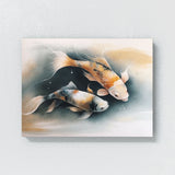 Koi Fish Japanese Ink Wash 58