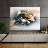 Koi Fish Japanese Ink Wash 58