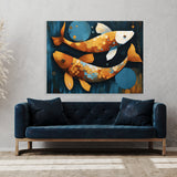 Koi Fish Pastel 38