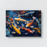 Koi Fish Vibrant 4