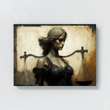 Lady Justice Encaustic 5