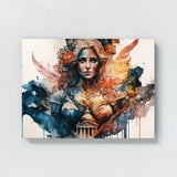 Lady Justice Watercolor 23