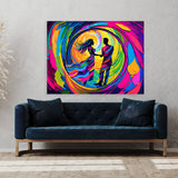 Love Abstract Couple Dancing 19