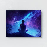 Meditation Blue Purple 13