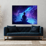 Meditation Blue Purple 13