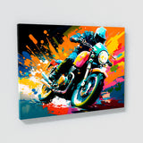 Motorcycle Abstract Colorful 41