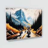 Motorcycle Bikers Mountains 7