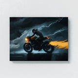 Motorcycle Racing Stormy Sky 26