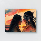 Native American Couple 52