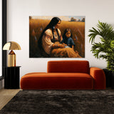Native American Mother Child 15