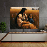 Native American Mother Child 15