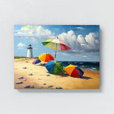 Nautical Beach Umbrellas 10
