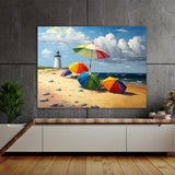 Nautical Beach Umbrellas 10