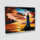 Nautical Lighthouse Sunset 27