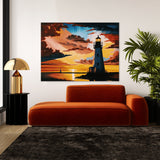 Nautical Lighthouse Sunset 27