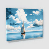 Nautical Sailboat Seascape 3