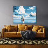 Nautical Sailboat Seascape 3