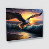 Nautical Seagull Ocean Sunrise 43