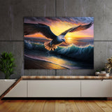 Nautical Seagull Ocean Sunrise 43