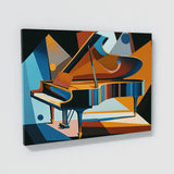 Piano Art Abstract Piano 13