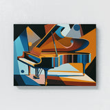 Piano Art Abstract Piano 13