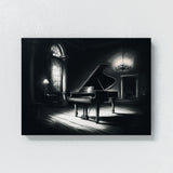 Piano Art Charcoal 36