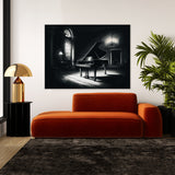 Piano Art Charcoal 36