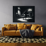 Piano Art Charcoal 36