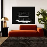 Piano Art Minimalist Line Piano 42