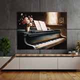Piano Art Romantic Pastel Piano 45