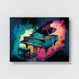 Piano Art Vibrant Dreamy Piano 43