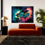 Piano Art Vibrant Dreamy Piano 43