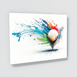 Ping Pong Abstract Watercolor 13