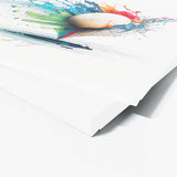Ping Pong Abstract Watercolor 13