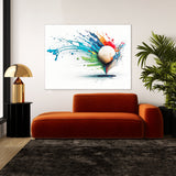 Ping Pong Abstract Watercolor 13