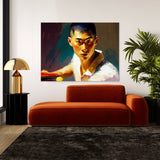 Ping Pong Vivid Portrait 1