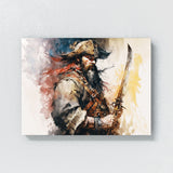 Pirate Cutlass Watercolor Battle 70