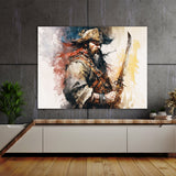 Pirate Cutlass Watercolor Battle 70