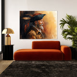 Pirate Watercolor Feather 27