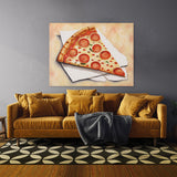 Pizza Watercolor Artwork 10
