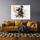Samurai Art Watercolor 30