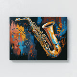 Saxophone Abstract 10