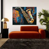 Saxophone Abstract 10