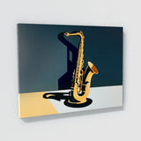 Saxophone Minimalist Still Life 55