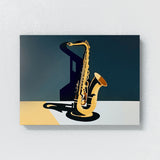 Saxophone Minimalist Still Life 55