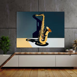 Saxophone Minimalist Still Life 55